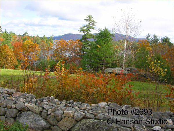 Squam Lake from Rt 113 - Fall